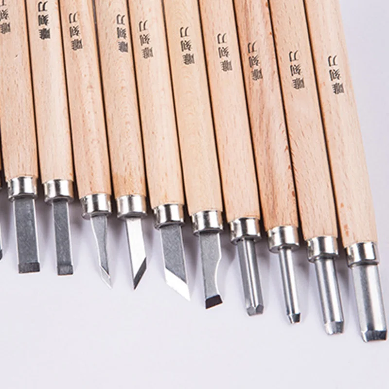 cuchillo para tallar virutas cuchillo para tallar juego de 12 herramientas de talla de madera para tallar carpinter/ía afilador de cuchillos para cuchara taz/ón